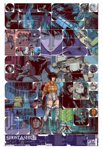 Plakat B1_Ghost in the Shell_autor Krzysztof Domaradzki